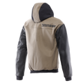 Vintedge - Leather Motorcycle Jacket Men - Sand/Black