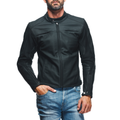 Razon 2 - Men's Motorcycle Leather Jacket - Black