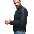 Razon 2 - Men's Motorcycle Leather Jacket - Black