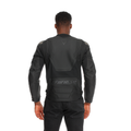 Racing 5 - Men Leather Motorcycle Jacket - Black/Black/Black
