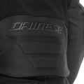 Racing 5 - Men Leather Motorcycle Jacket - Black/Black/Black