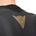 Racing 5 - Men Leather Motorcycle Jacket - Black/Gold
