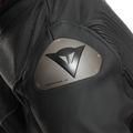 Racing 5 - Men Perforated Leather Motorcycle Jacket - Black/Black/Black