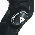 Delta 4 - Men Leather Motorcycle Pants - Black/White