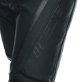 Delta 4 - Men Leather Motorcycle Pants - Black/Black
