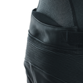 Delta 4 - Men Leather Motorcycle Pants - Black/Black