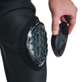 Delta 4 - Men Leather Motorcycle Pants - Black/Black