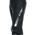 Super Speed - Leather Motorcycle Pants Men - Black/White