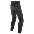Pony 3 - Men's Motorcycle Perforated Leather Pants - Black-Matt