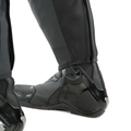 Pony 3 - Men's Motorcycle Perforated Leather Pants - Black-Matt