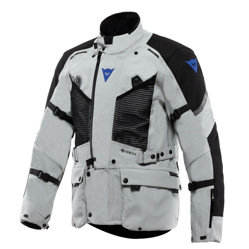 Super Expedition - Gore-Tex Motorcycle Jacket Men - Light-Grey/Blue