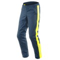 Storm 2 - Unisex Motorcycle Rain Jacket - Black-Iris/Fluo-Yellow