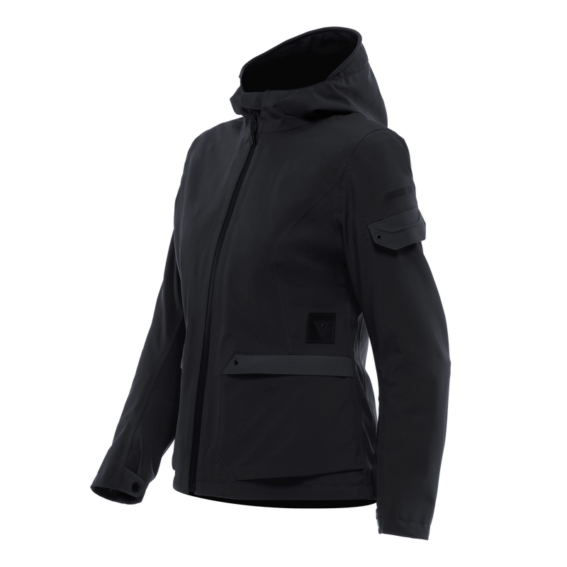 Centrale ABSØLUTESHELL™ Pro - Women's Waterproof Motorcycle Jacket - Black