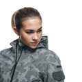 Centrale ABSØLUTESHELL™ Pro - Women's Waterproof Motorcycle Jacket - London Fog Camo Dots