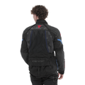 Super Adventure ABSØLUTESHELL™ - Men Motorcycle Off-Road Jacket - Black/Black/Blue