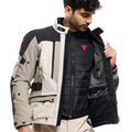 Mangen ABSØLUTESHELL™ Pro - Men Touring Motorcycle Jacket - Black/Tidal Foam