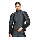 Mangen ABSØLUTESHELL™ Pro - Women's Touring Motorcycle Jacket - Ebony/Black