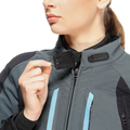 Mangen ABSØLUTESHELL™ Pro - Women's Touring Motorcycle Jacket - Ebony/Black