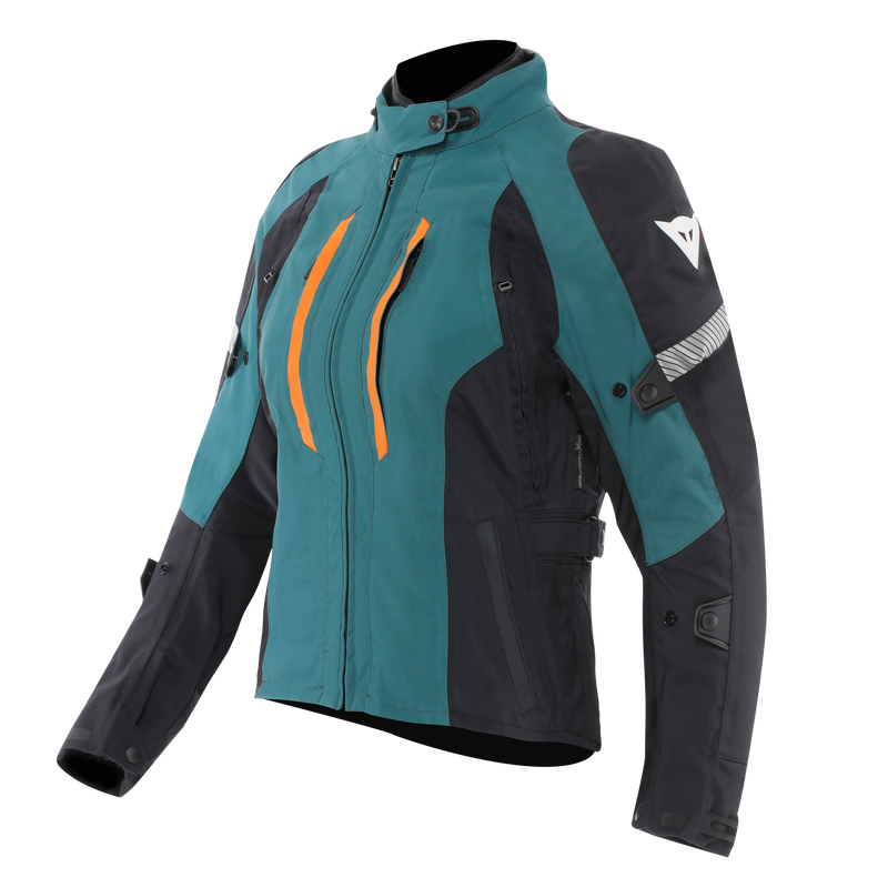 Mangen ABSØLUTESHELL™ Pro - Women's Touring Motorcycle Jacket - Dark Sea/Black