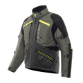 Gullfoss D-Dry - Motorcycle Jacket Waterproof Men - Black/Black/Tidal Foam