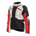 Gullfoss D-Dry - Motorcycle Jacket Waterproof Men - Tidal Foam/Black/Red