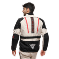 Gullfoss D-Dry - Motorcycle Jacket Waterproof Men - Tidal Foam/Black/Red