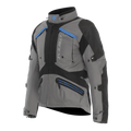 Gullfoss D-Dry - Motorcycle Jacket Waterproof Men - Gargoyle/Black/Blue