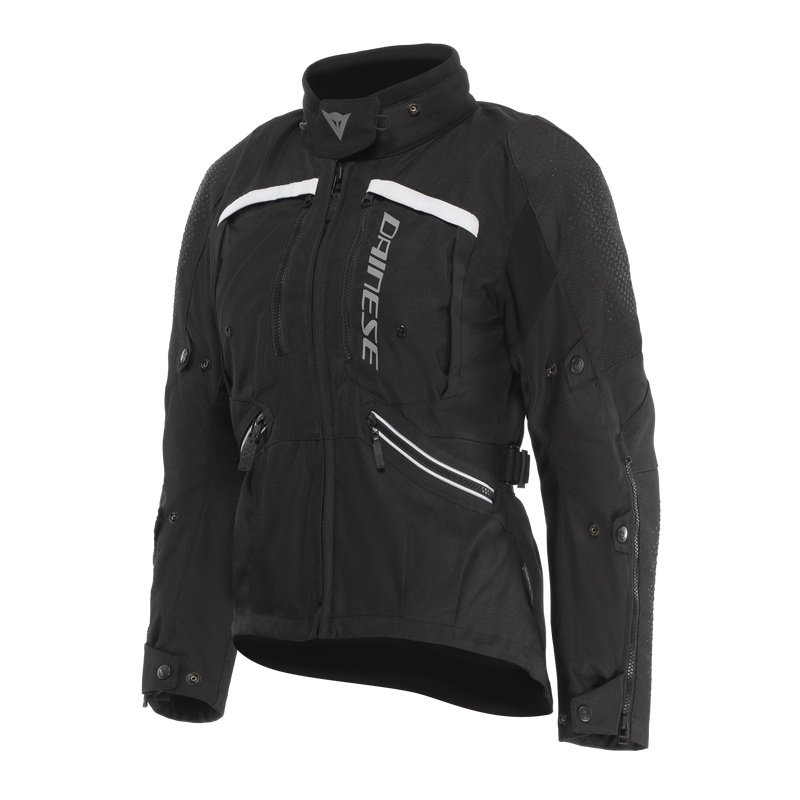 Gullfoss D-Dry - Motorcycle Jacket Waterproof Women - Black/Black