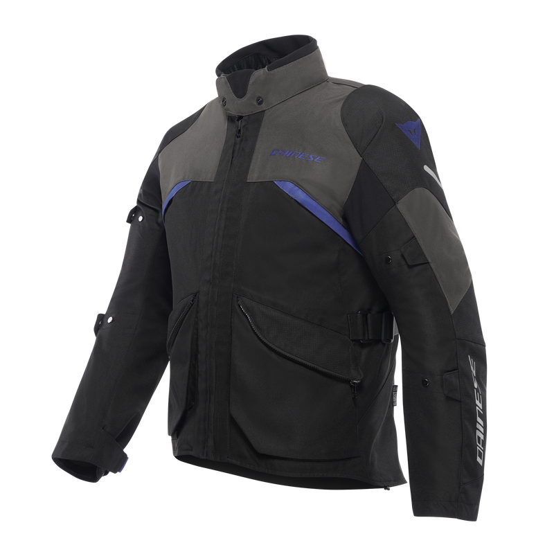 Tempest 4 D-Dry - Motorcycle Jacket Waterproof Men - Black/Raven/Blue