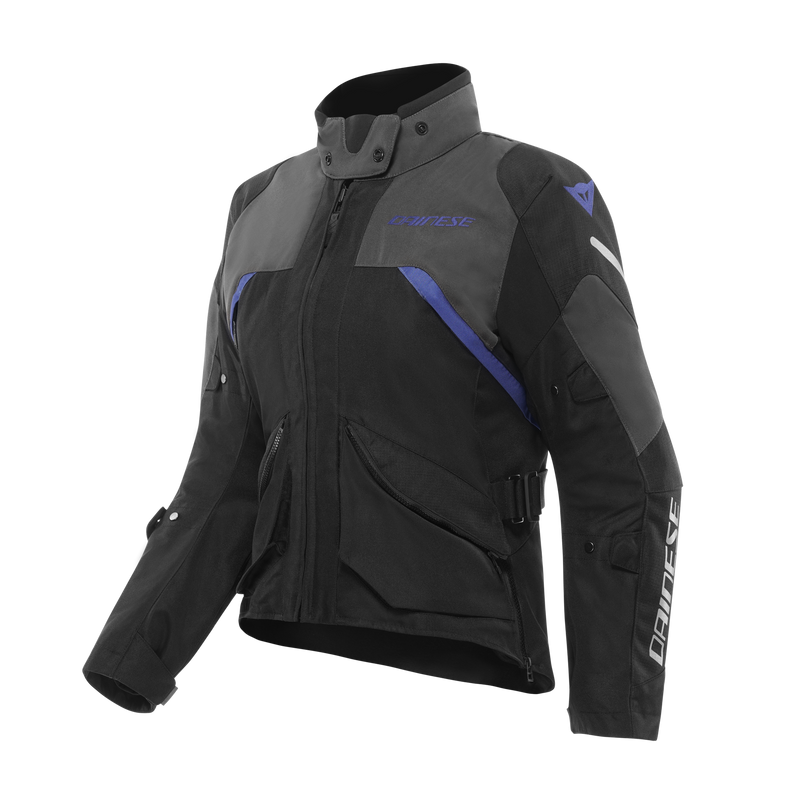 Tempest 4 D-Dry - Motorcycle Jacket Waterproof Women - Black/Raven/Blue