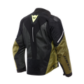 Super Sprint D-Dry - Men's Waterproof Motorcycle Jacket - Black/Green/Fluo Yellow