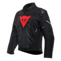 Super Sprint D-Dry - Men's Waterproof Motorcycle Jacket - Black/Green/Fluo Yellow