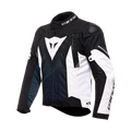 Super Sprint D-Dry - Men's Waterproof Motorcycle Jacket - Black/Green/Fluo Yellow