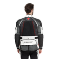Super Adventure ABSØLUTESHELL™ - Men Motorcycle Off-Road Jacket - Glacier-Grey/Iron-Gate/Red