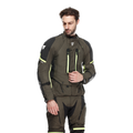 Super Adventure ABSØLUTESHELL™ - Men Motorcycle Off-Road Jacket - Tarmac/Black/Fluo Yellow