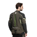 Super Adventure ABSØLUTESHELL™ - Men Motorcycle Off-Road Jacket - Tarmac/Black/Fluo Yellow