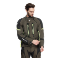 Super Adventure ABSØLUTESHELL™ - Men Motorcycle Off-Road Jacket - Tarmac/Black/Fluo Yellow