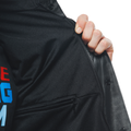 Super Rider 2 ABSOLUTESHELL™ - Men's Waterproof Motorcycle Jacket - Black/Dark-Gull-Gray/Fluo-Red
