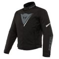 Veloce D-DRY®- Men's Waterproof Motorcycle Jacket - Black/White/Lava-Red