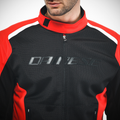 Hydraflux 2 Air D-DRY® - Men's Waterproof Motorcycle Jacket - Black/Lava-Red