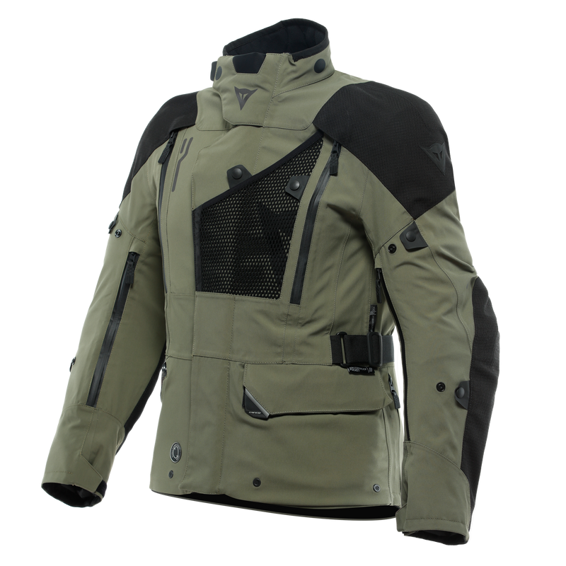 Hekla ABSOLUTESHELL™ Pro 20K - Men's Waterproof Motorcycle Jacket - Army-Green/Black
