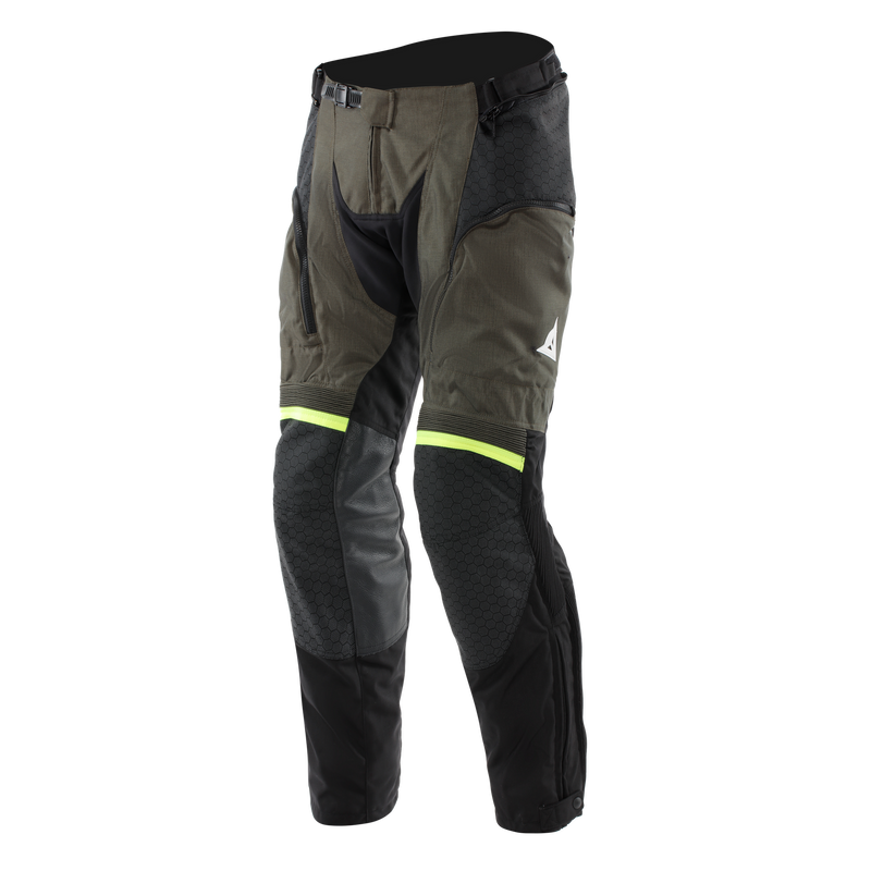 Super Adventure ABSØLUTESHELL™ - Men Off-Road Motorcycle Pants - Black/Tarmac/Fluo Yellow
