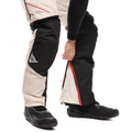 Gullfoss D-Dry - Men's All Seasons Motorcycle Pants - Tidal Foam/Red