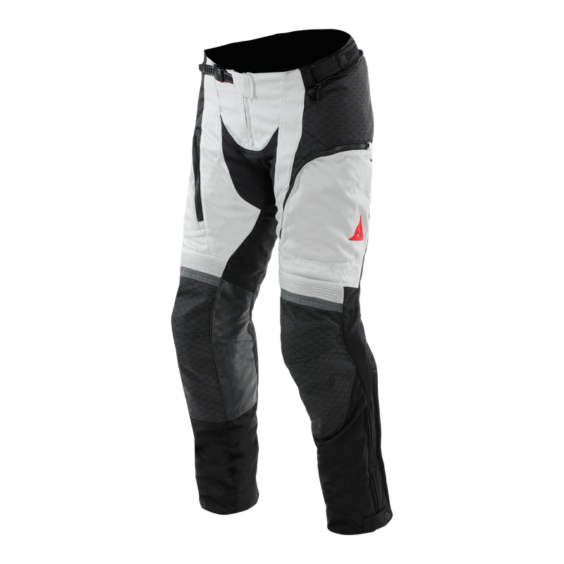Super Adventure ABSØLUTESHELL™ - Men Off-Road Motorcycle Pants - Black/Glacier-Grey/Red