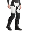 Super Adventure ABSØLUTESHELL™ - Men Off-Road Motorcycle Pants - Black/Glacier-Grey/Red