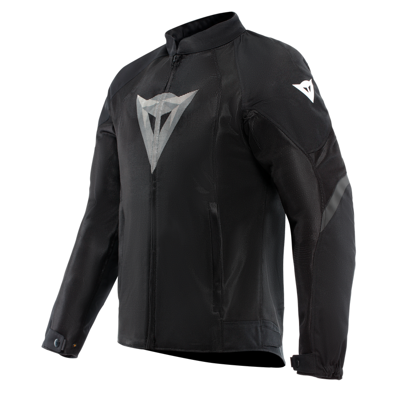Herosphere Air - Men Summer Motorcycle Jacket - Black/White Diamond