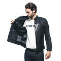 Herosphere Air - Men Summer Motorcycle Jacket - Black/White Diamond