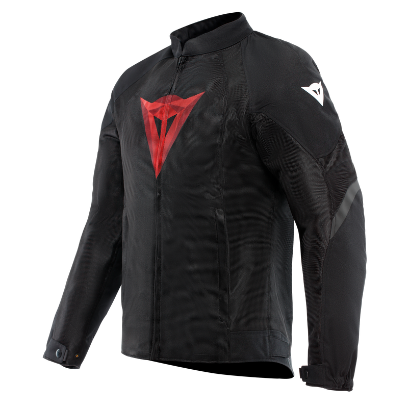 Herosphere Air - Men Summer Motorcycle Jacket - Black/Red Diamond