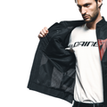 Herosphere Air - Men Summer Motorcycle Jacket - Black/Red Diamond