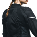 Avro 5 Tex - Women's Motorcycle Jacket In Fabric - Black/Black/Black